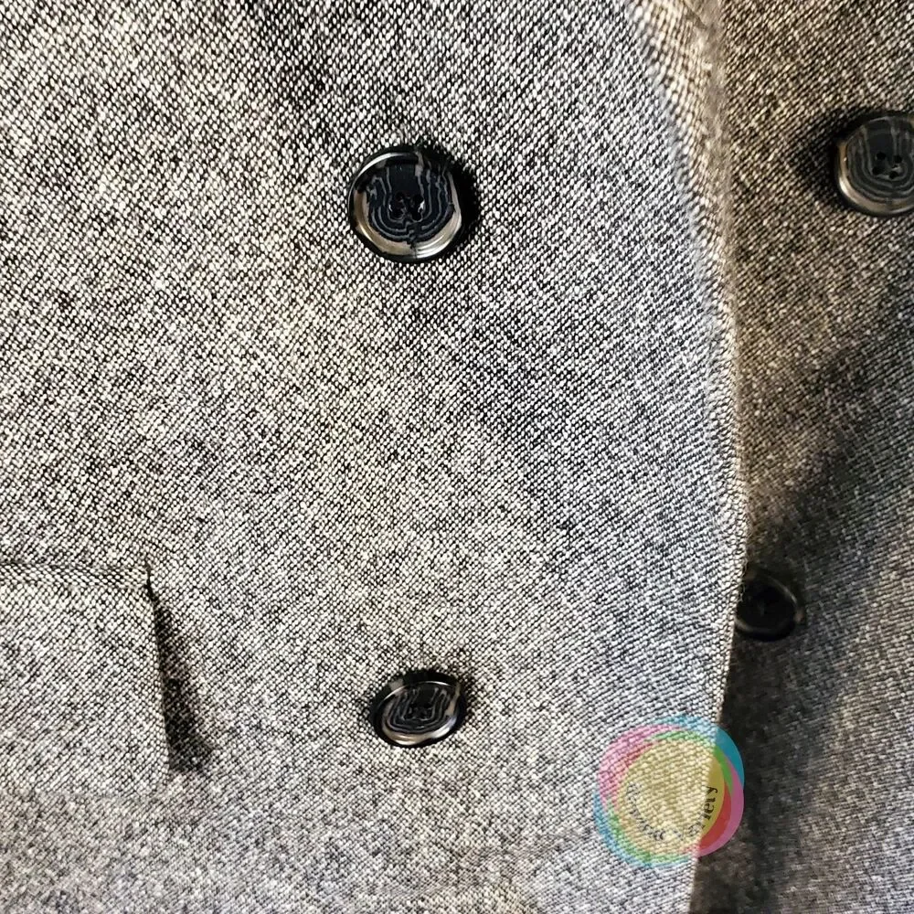 NWT Talbots Italian Wool Silk Tweed Blazer 14 Double Breasted - Picture 13 of 16